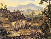 Joseph Anton Koch The Monastery of St.Francis in Sabine Hills, Rome oil painting picture wholesale